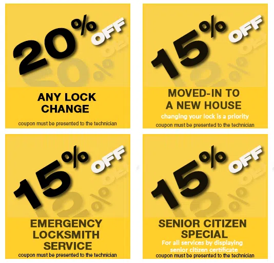 Exclusive Locksmith Service Milwaukee, WI 414-768-2662 - coupon-img